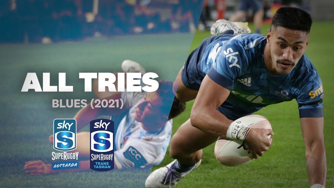 Sky Super Rugby: Все попытки команды Blues (2021)