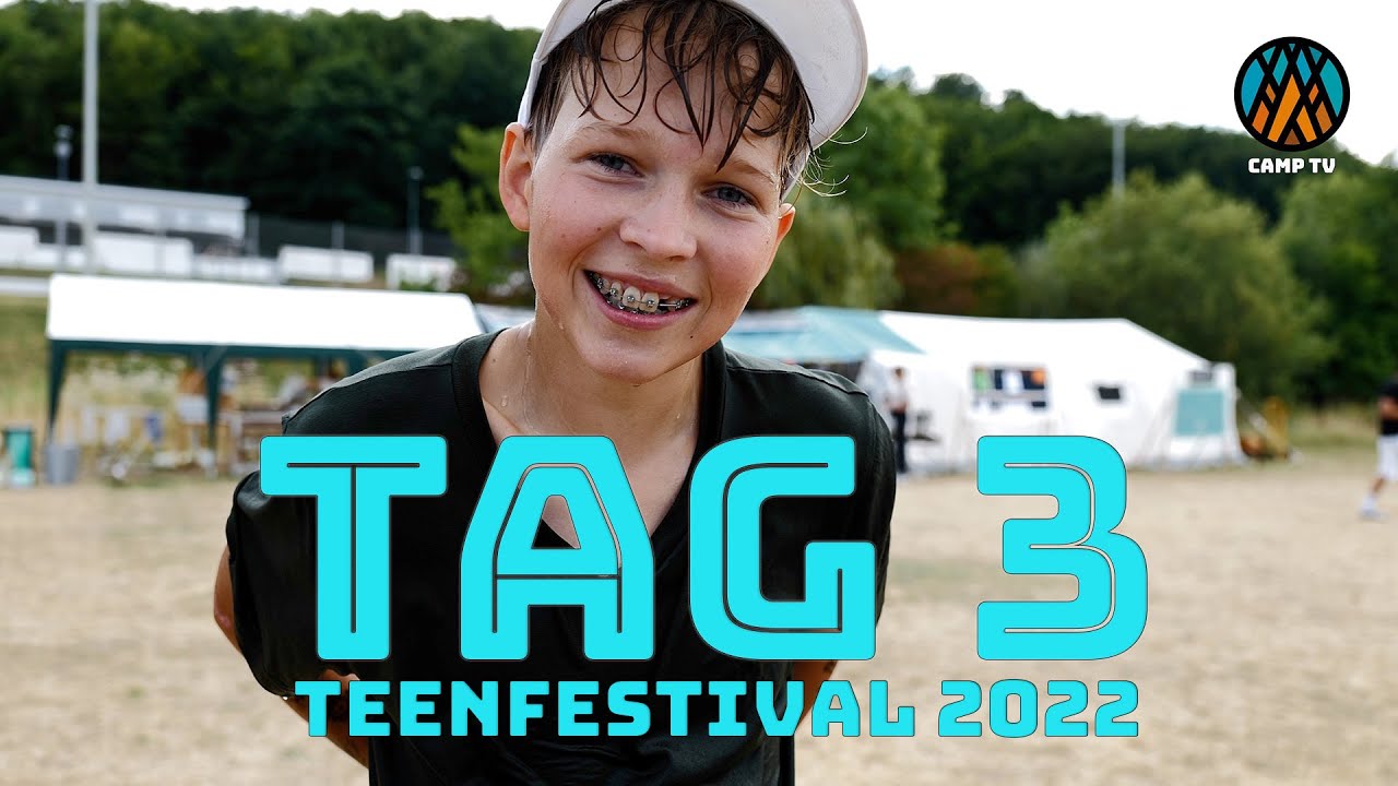 TAG 3 | Geburtstagsfeier🥳🎂 und Abendsession🎶[Leo🎤] |  Teenfestival 2022 - Camp TV 🏕📺
