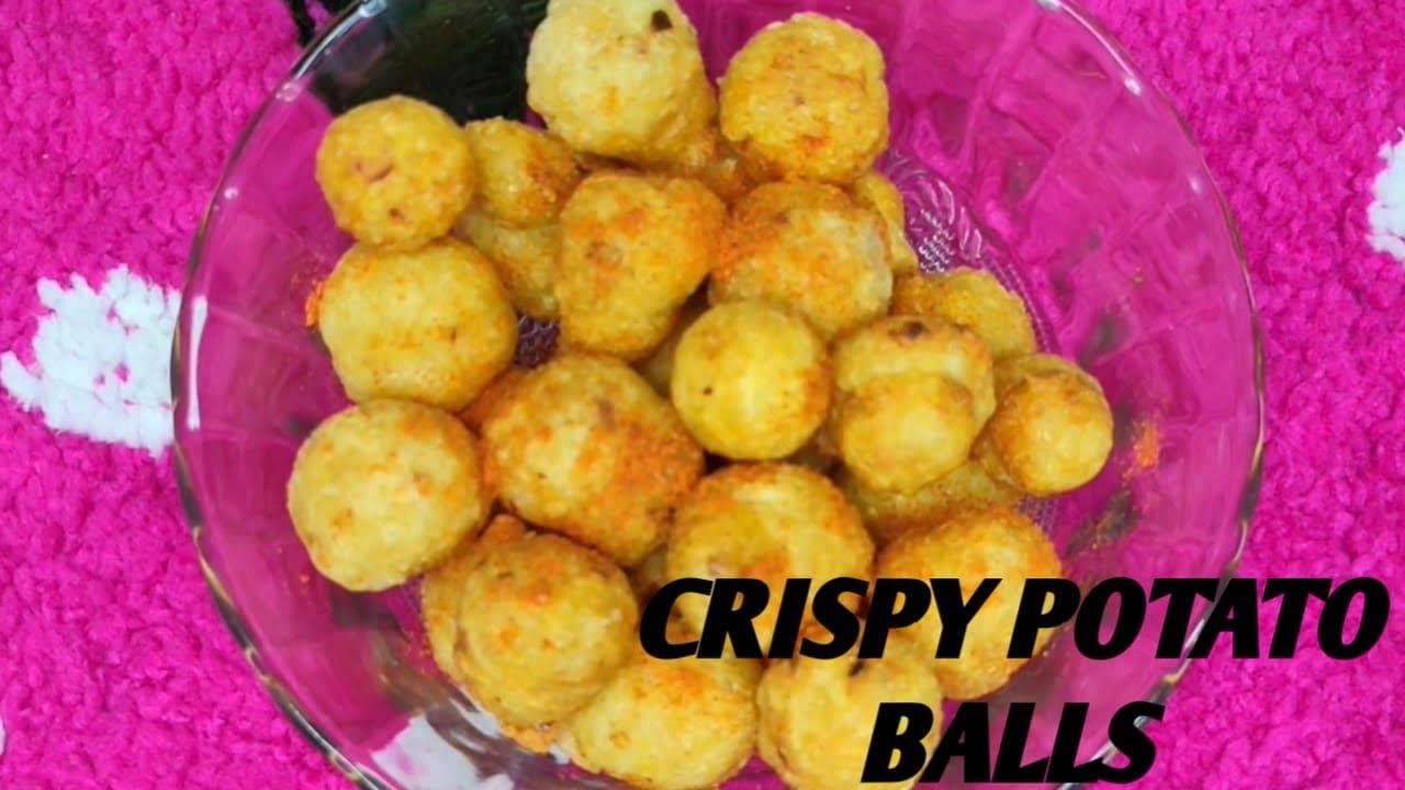 CRISPY POTATO BALL😋|| jhat pat bane wala snacks🍴