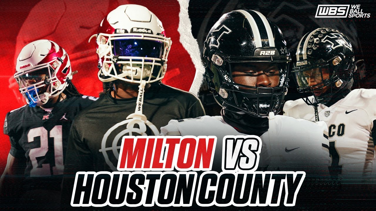 Milton Battles HOCO in the Quarterfinals | #2 Milton(GA) vs Houston County(GA) Full Game Highlights