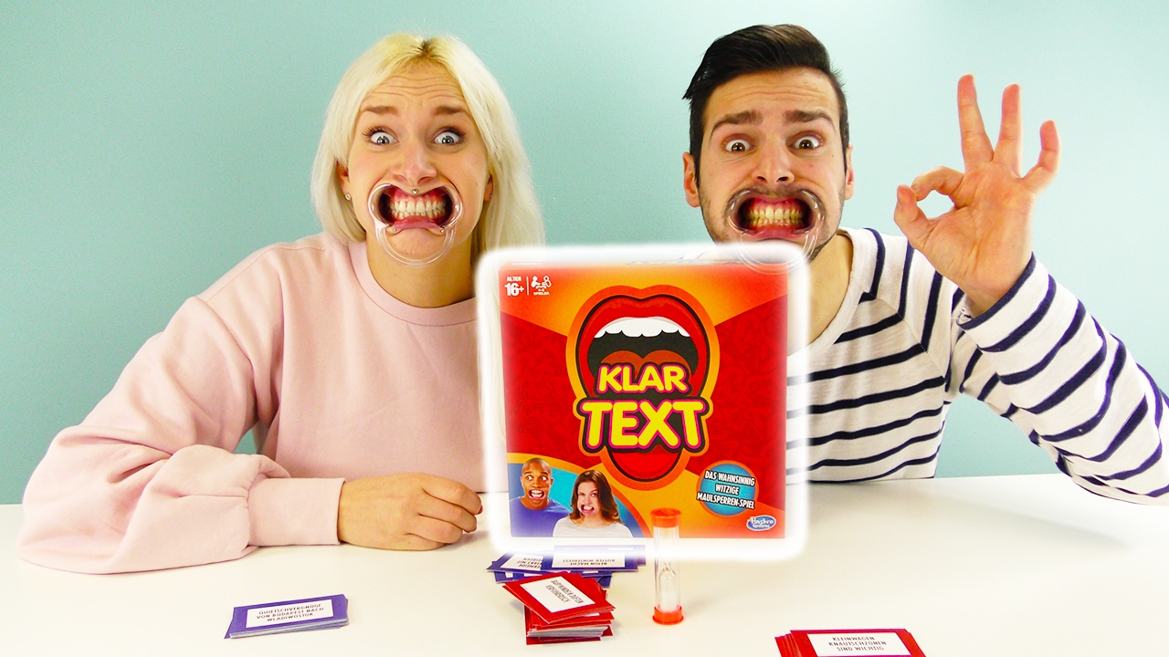 KLAR TEXT lustiges Spiel deutsch - mit MAULSPERRE ZUNGENBRECHER aufsagen | Lachflash garantiert!