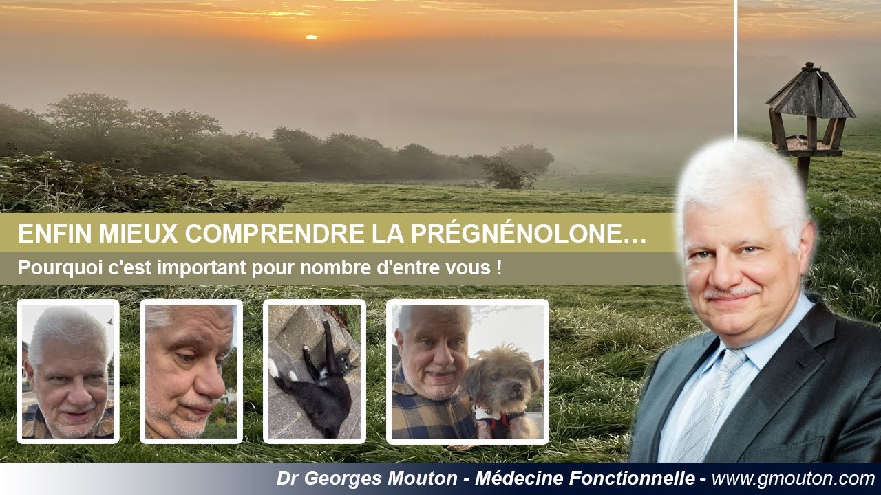 ENFIN MIEUX COMPRENDRE LA PRÉGNÉNOLONE...