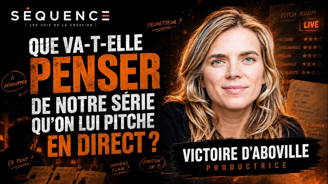 SÉQUENCE 34 – ON PITCHE À DES PRODS : QUE VA PENSER VICTOIRE D'ABOVILLE ?