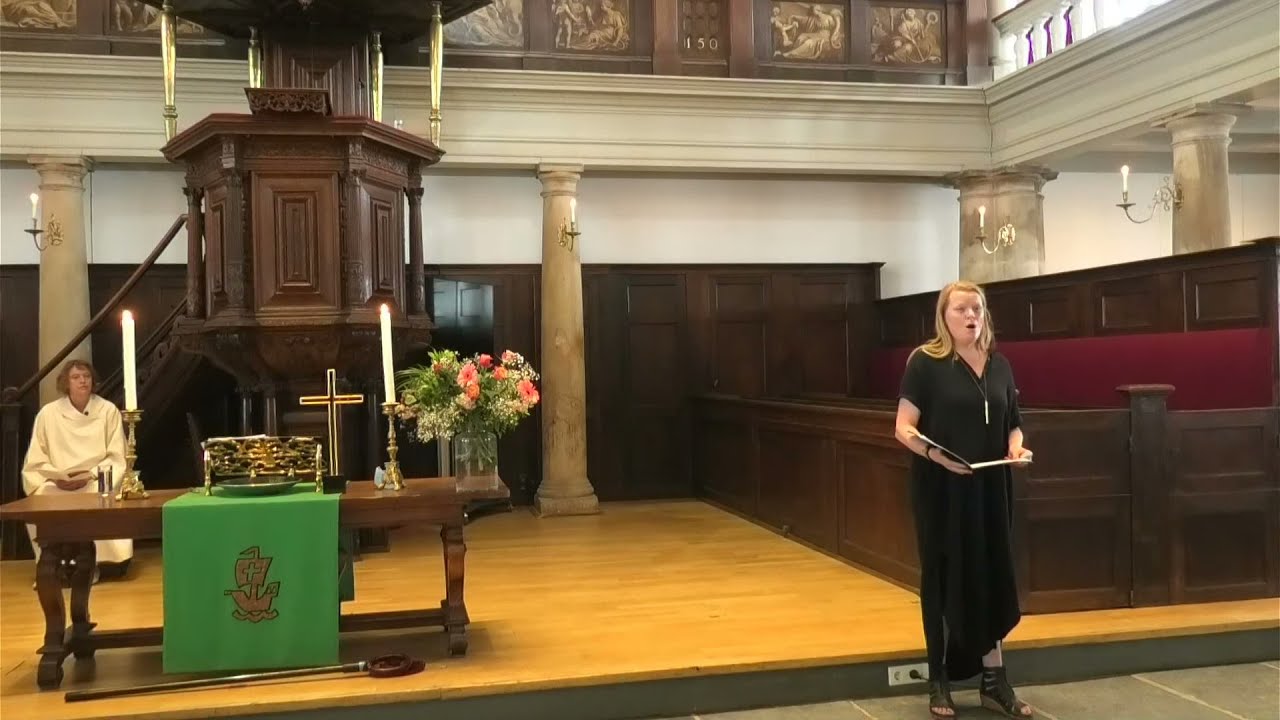 Viering in de Oude Lutherse Kerk (derde zondag na Trinitatis)