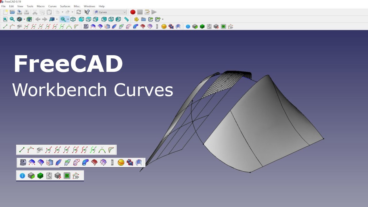 FreeCAD Workbench Curves