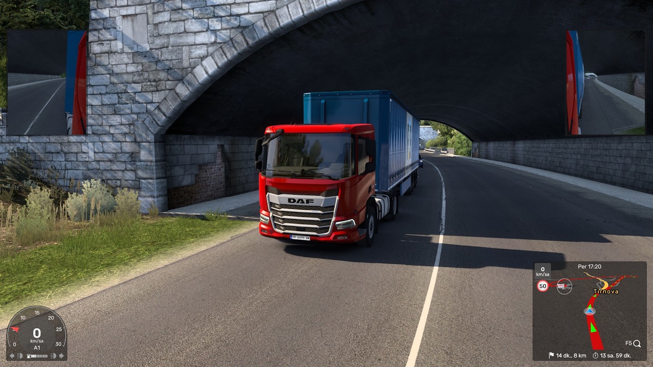 Euro Truck Simulator 2 Uçak Postası 10 T Sofya Tırnova