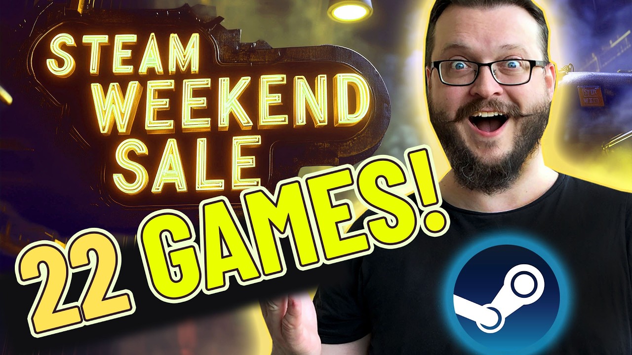 Steam Weekend Sale! 22 AMAZING Games! AAA Fest! 🎮🕹️👾