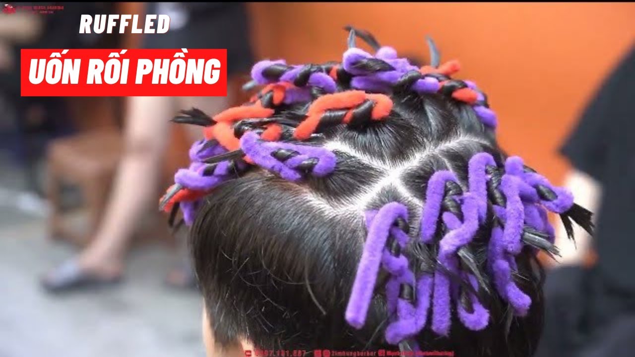 RUFFLED HAIR LAYER | Qui trình làm + các mẹo hay - M.Hùng BarberSharing