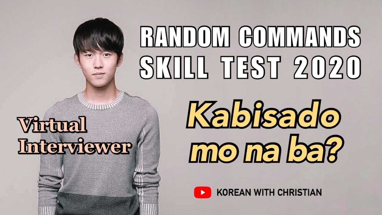 RANDOM COMMANDS EXERCISE FOR EPS SKILL TEST 2020 | PHILIPPINES