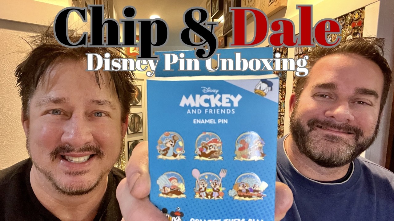 Chip & Dale Disney Pin Unboxing #disney #disneypins #chipanddale #pincollection #pinunboxing #pins