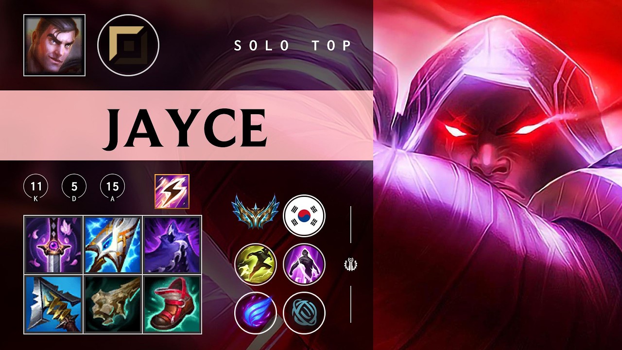 Jayce Top vs Yorick - KR Challenger Patch 26.05