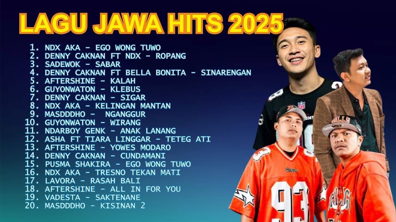 Lagu Jawa Hits 2025 Paling Populer | Ego Wong Tuwo | Ropang | Sabar | Sinarengan | Kalah | Klebus