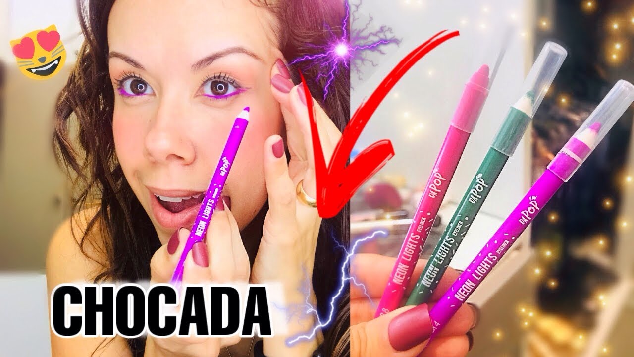 LÁPIS DE OLHO NEON DAPOP COLORIDO | RESENHA