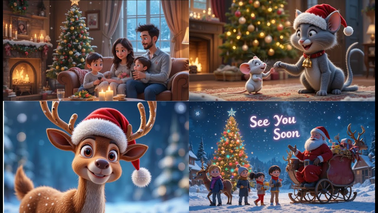 Christmas song compilation/kids songs/ Jingle Bell/ We wish you a merry Christmas