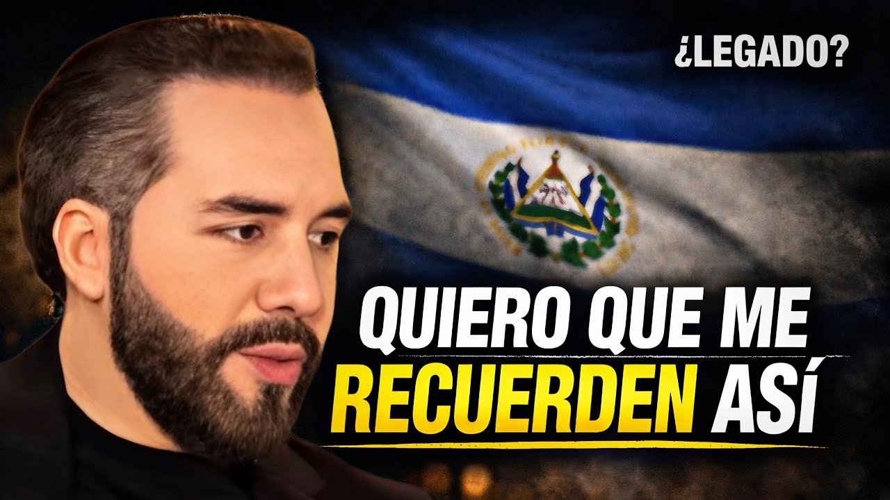 “El Legado Correcto” ¿Bukele quiere ser recordado como el presidente que NO robó?