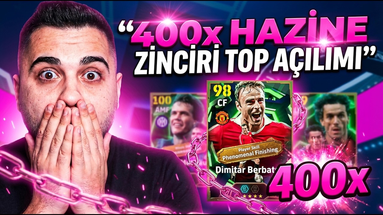 DEVASA TOP AÇILIMI! 400 TANE HAZİNE ZİNCİRİNDEN KAÇ TANE EPİK ÇIKAR? 🎁 eFootball Mobile 2026