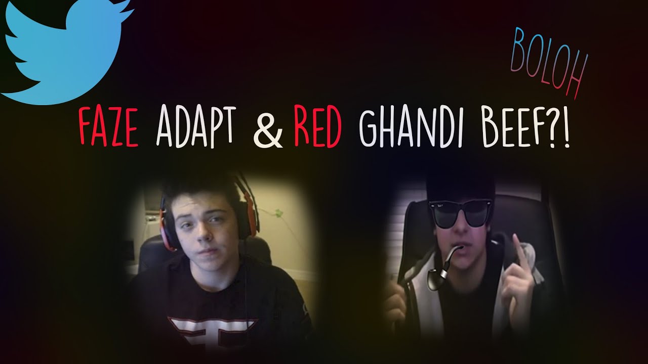 FaZe Adapt & Red Gandhi Beef - (Told By Gandhi Himself) @GameGandhi @AHDAPTING