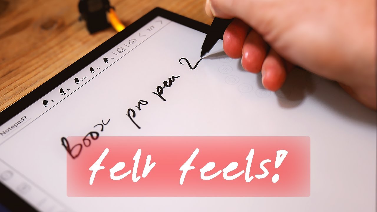 Ручка Boox Pro2 Pen — фетровые наконечники и ластик!