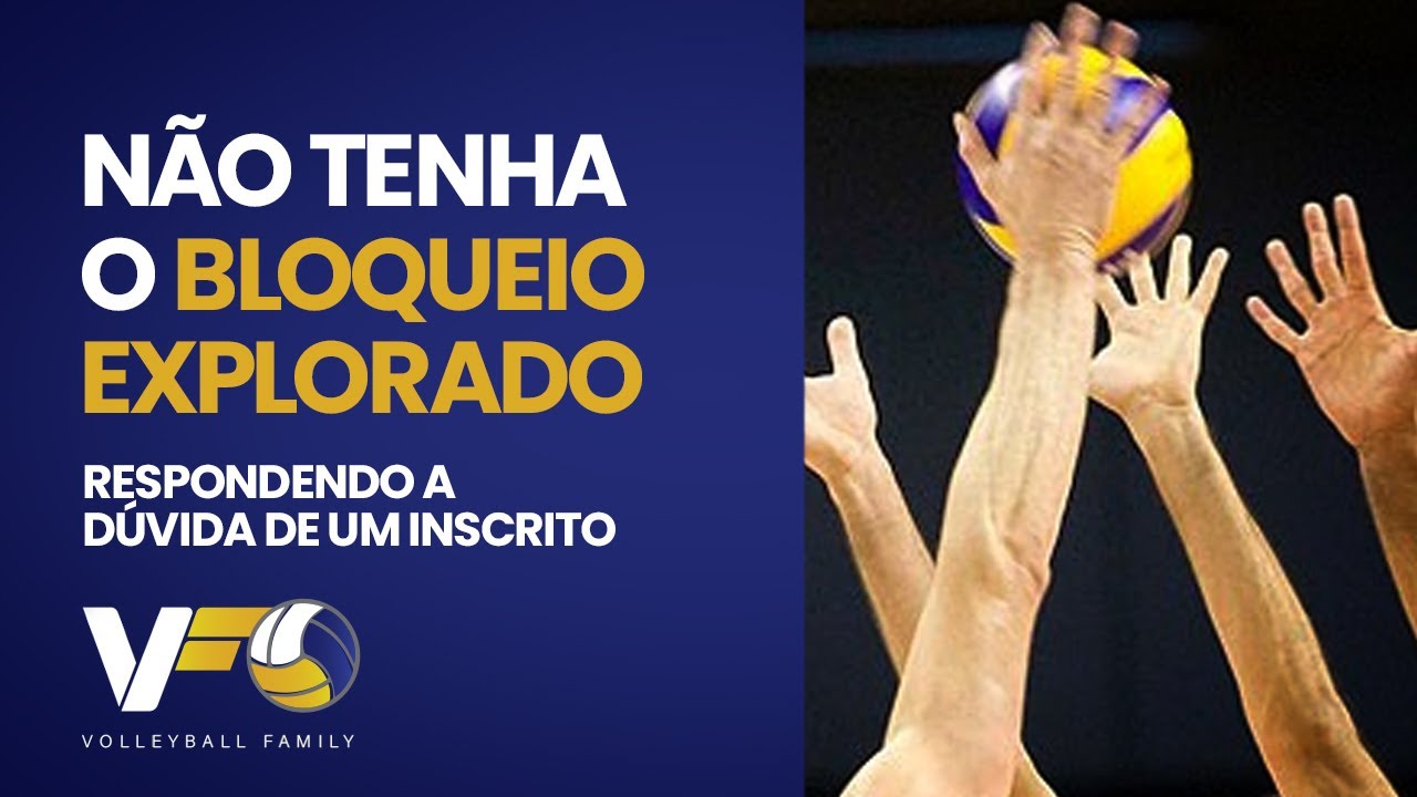 Como não ter o bloqueio explorado no voleibol