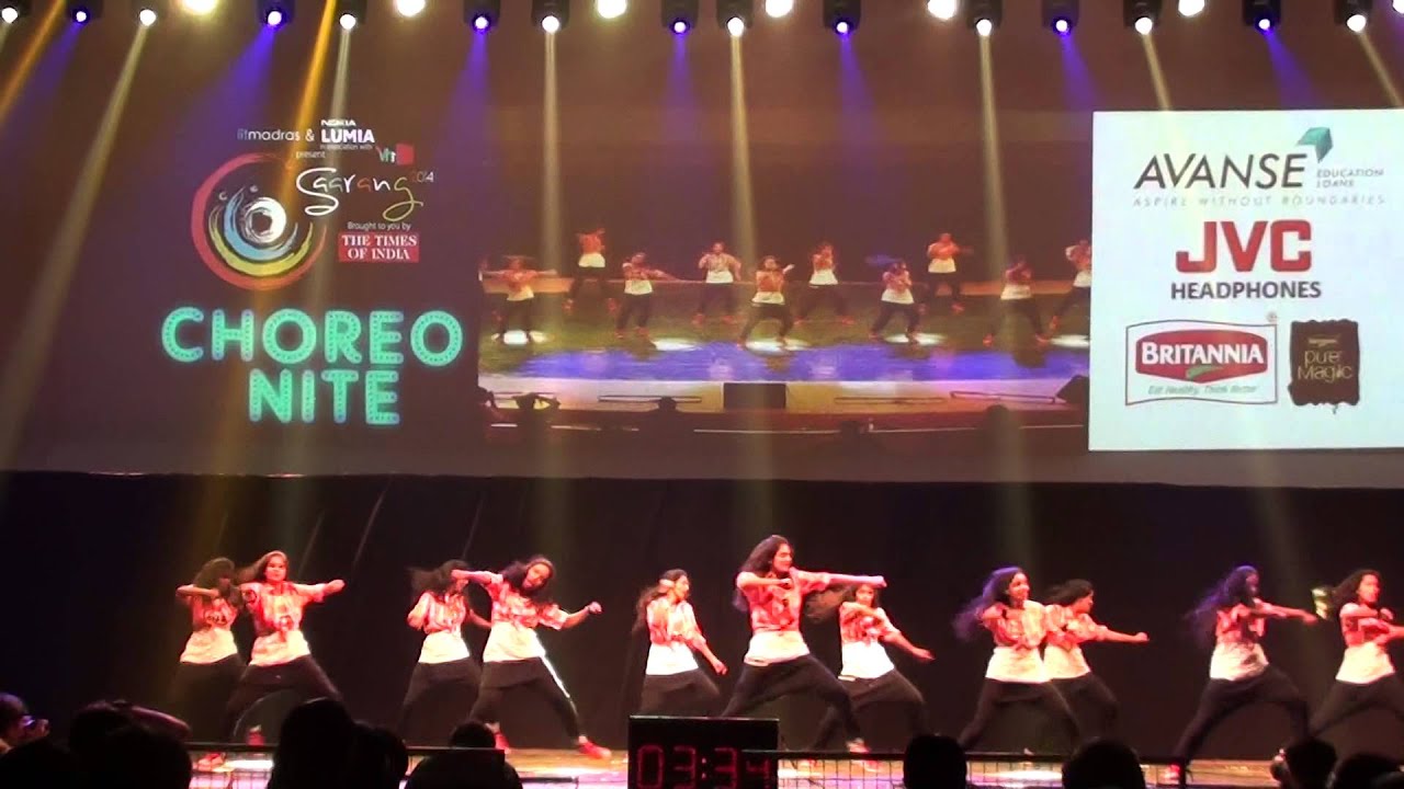 Saarang IITM choreo 2014