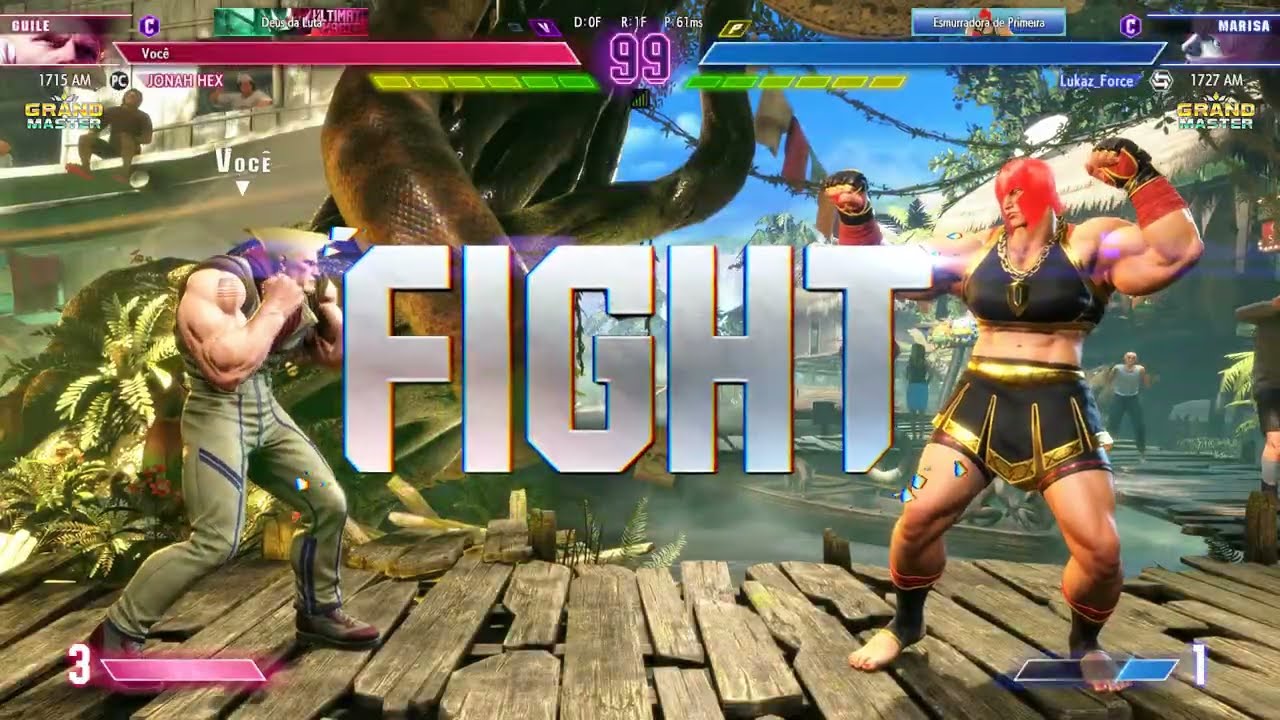 Street Fighter 6 Pra quem quase ia tomando UM DOBLE ta bom...