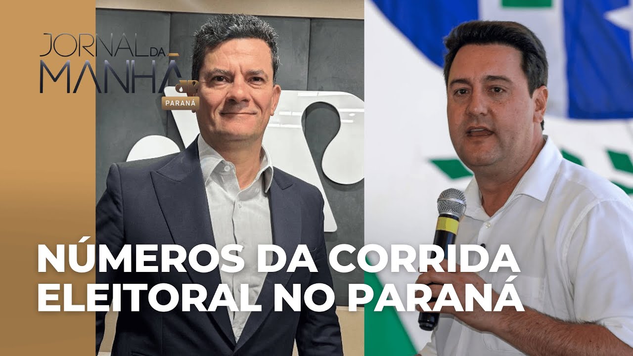 Números da corrida eleitoral no Paraná