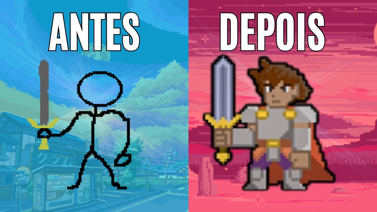 Tentei Aprender Pixel Art em 7 Dias… Quase Desisti