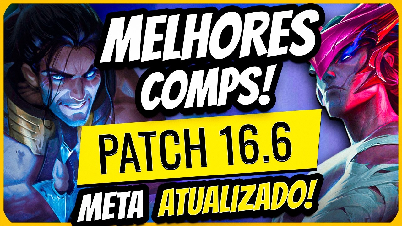 MELHORES COMPS TFT PATCH 16.6! META ATUALIZADO para Subir de Elo