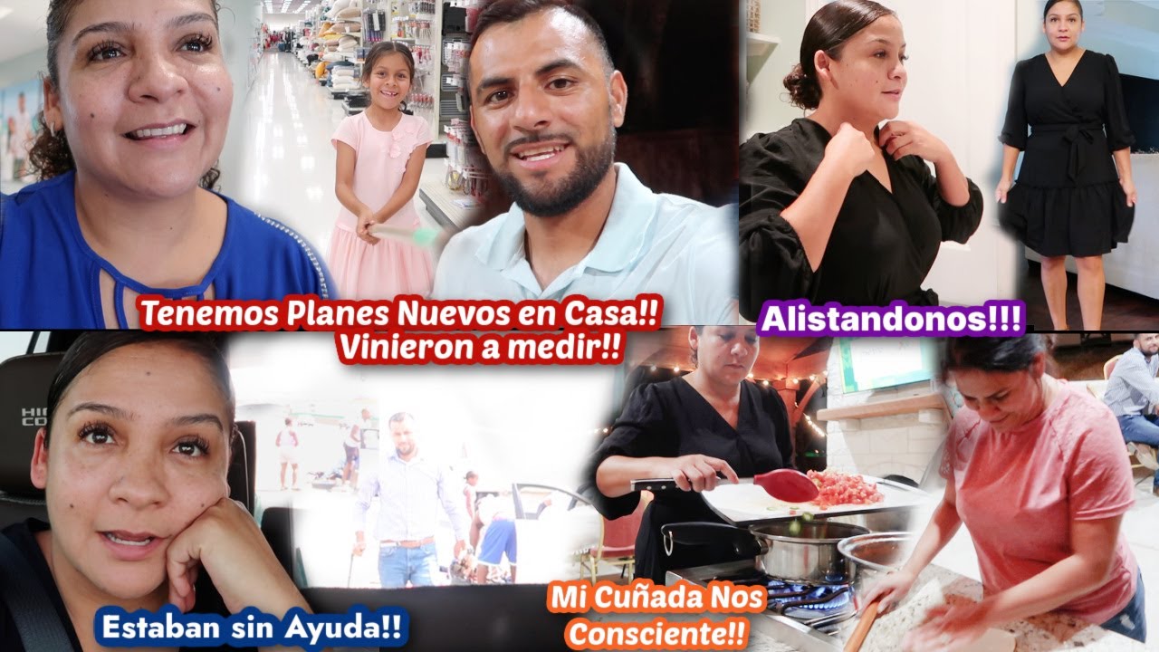 Vinieron a Medir el Terreno👷🏽‍♂️🏗+Alistándome🥰+Nos Visita mi Cuñada Nos Hizo una RICA Cena😋+Se Fugo🐷
