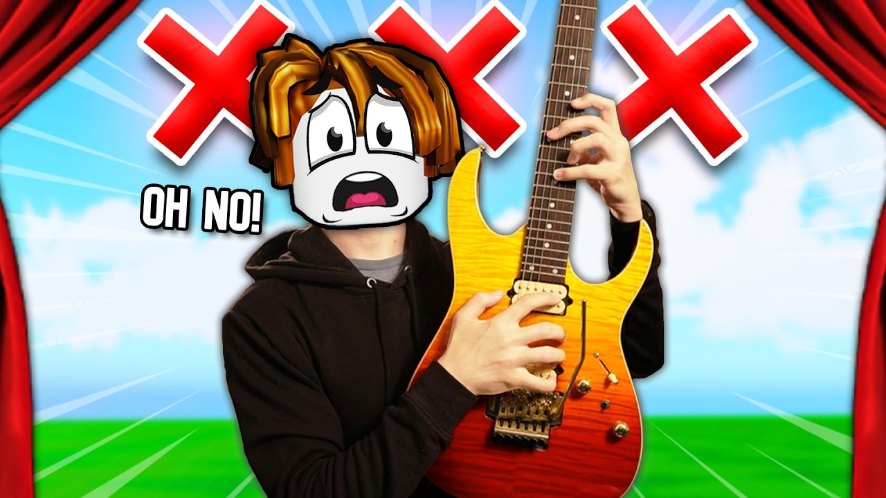 БЕЗУМНЫЕ Шоу талантов Roblox, в которых я играл на ГИТАРЕ!