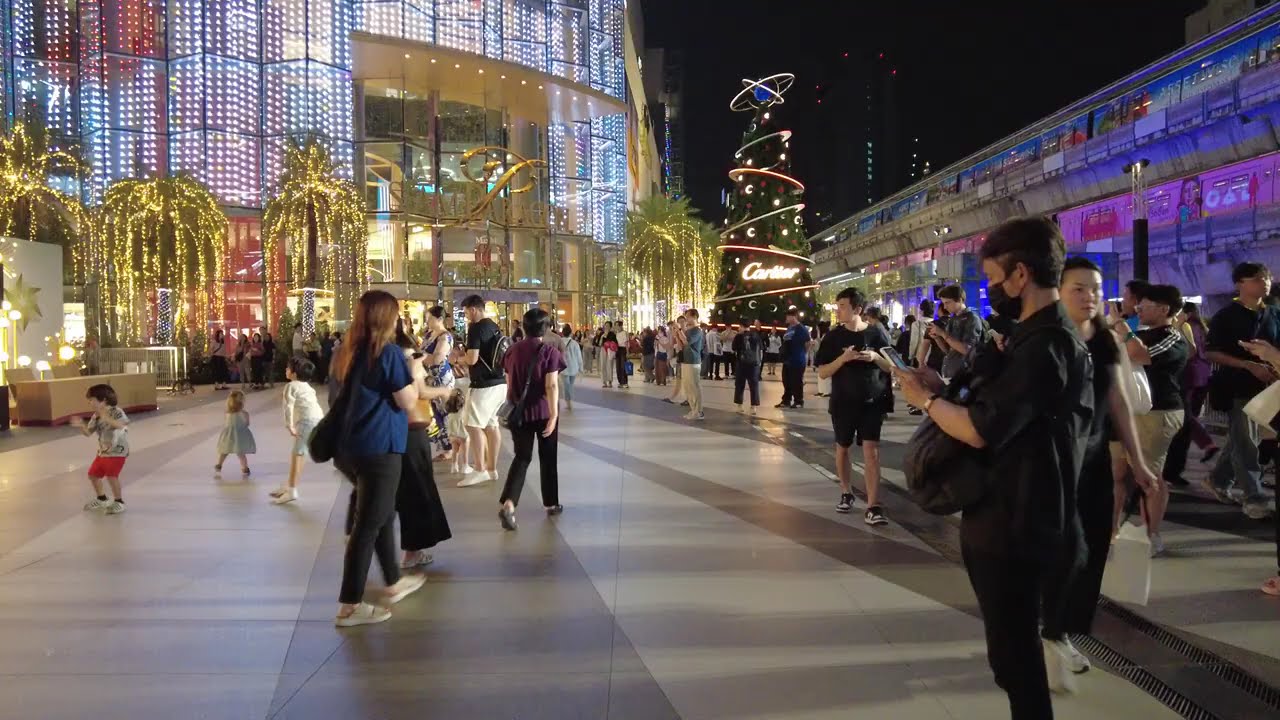 [4K] Bangkok, Thailand #CentralWorld