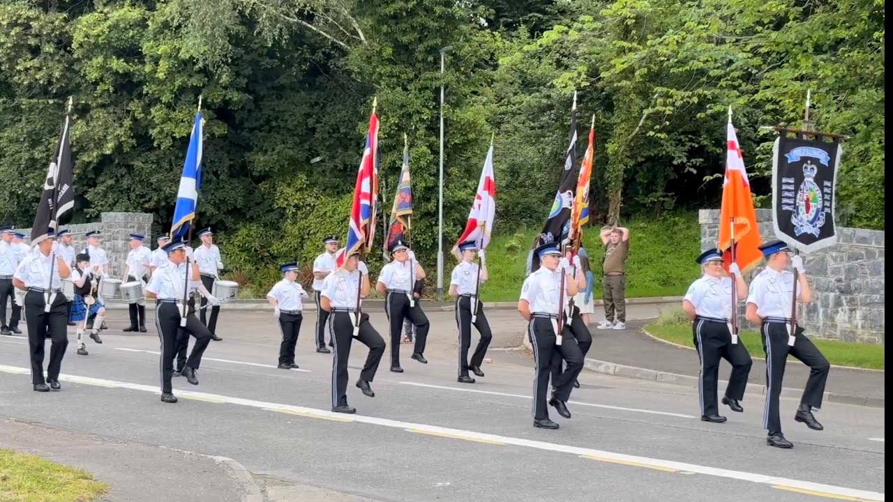 Lisburn 12th July parade 2024 #orangemen #bands #loyalists