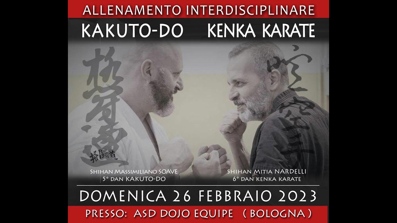 Stage Allenamento di KakutoDo e Kenka Karate - Bologna 26-02-2023