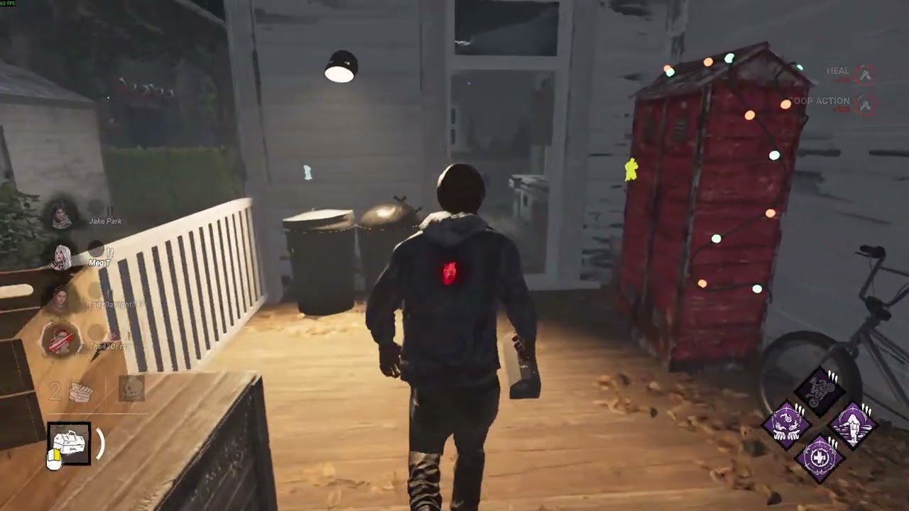 Facing Bubba on Haddonfield