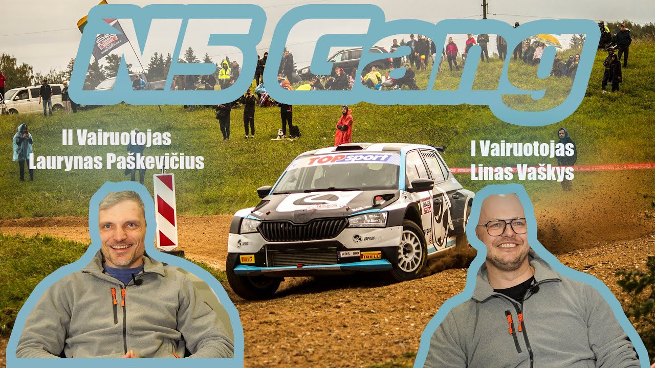 N5 LTU | Linas Va&scaron;kys ir Laurynas Pa&scaron;kevičius | &Scaron;koda Fabia N5+
