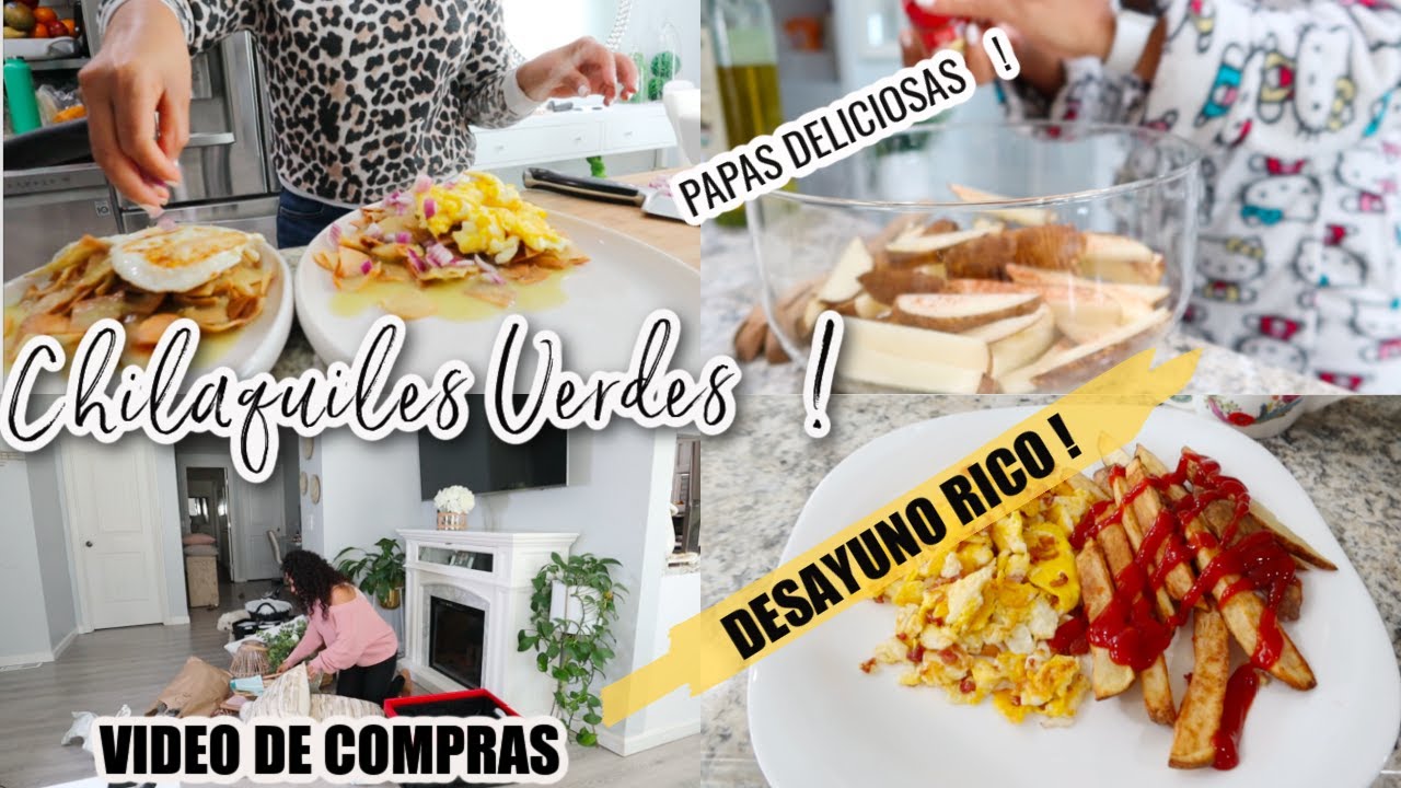 RECETA DE CHILAQUILES VERDES |ME ENCANTAN LOS DIAS ASI|#SILVIAENTUVIDAVLOGS