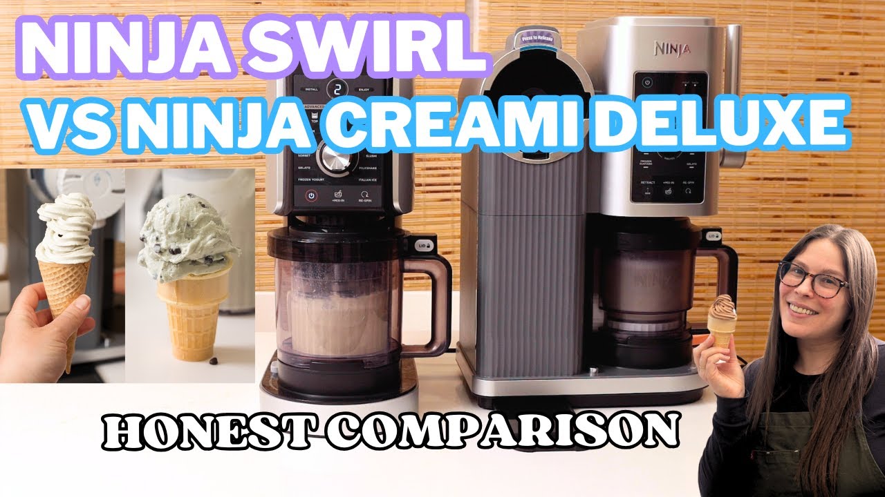 Ninja Swirl против Ninja Creami Deluxe — честный обзор и сравнение