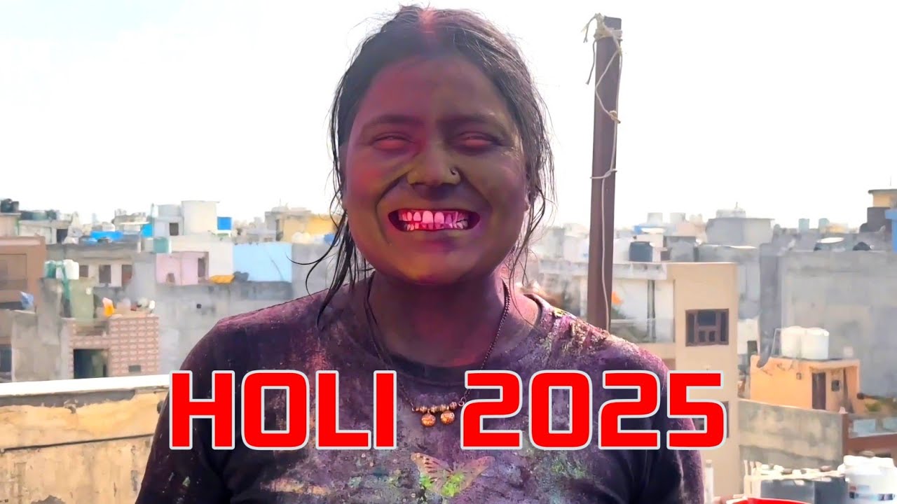 Holi putai with family  || #holi #holiputai