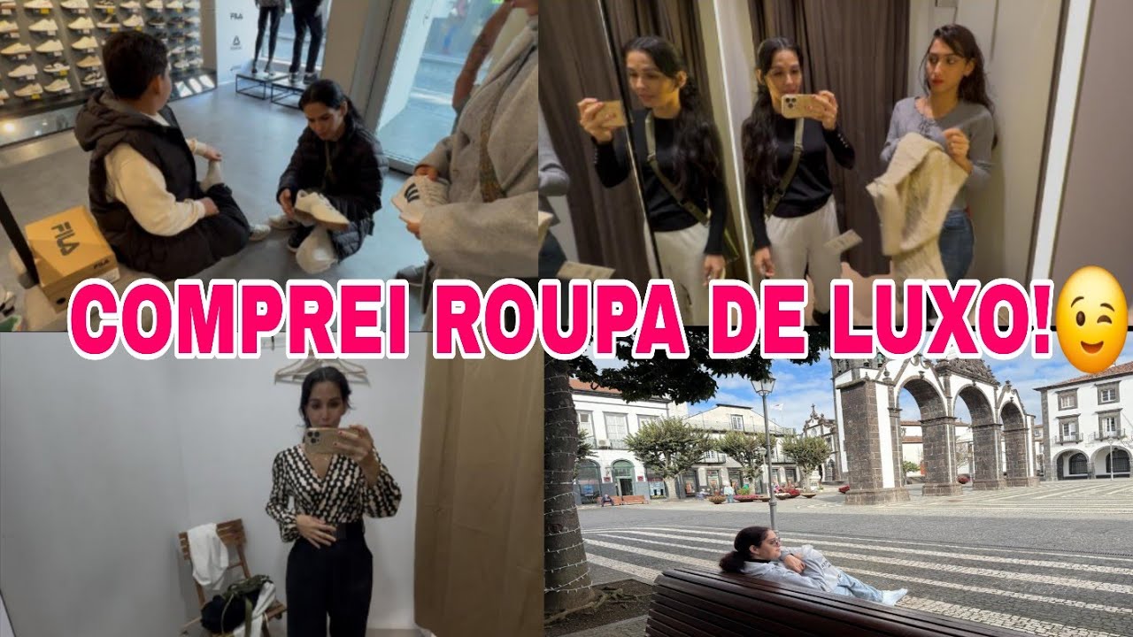 COMPREI ROUPAS DE LUXO😚COMPRAMOS ROUPA E SAPATOS PARA O ANO NOVO/NÃO ACREDITO QUE ACHAMOS POR ESSE 