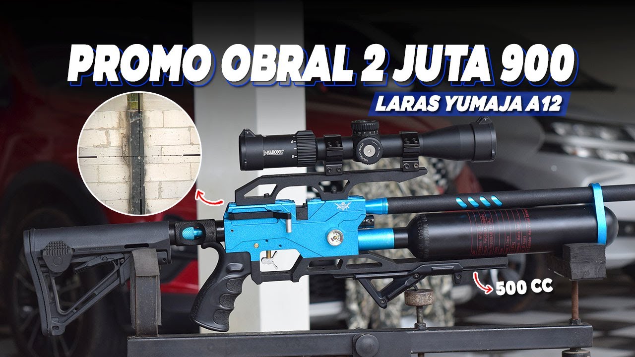 TES PREDATOR YUMAJA HARGA 2 JUTA 900 AKURASI MANTAP !! PROMO SENAPAN ANGIN PCP PREDATOR TERBARU 2026