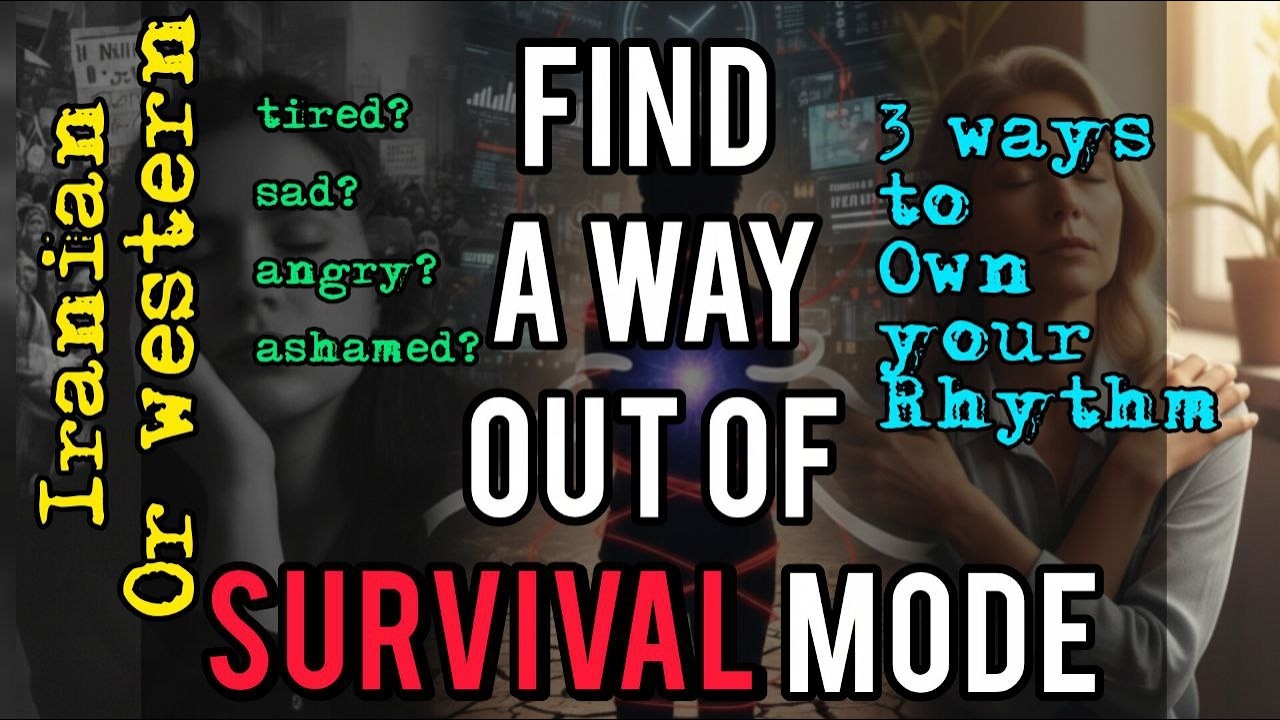 The Psychology of Survival Mode: Collective Trauma in Iran and the West