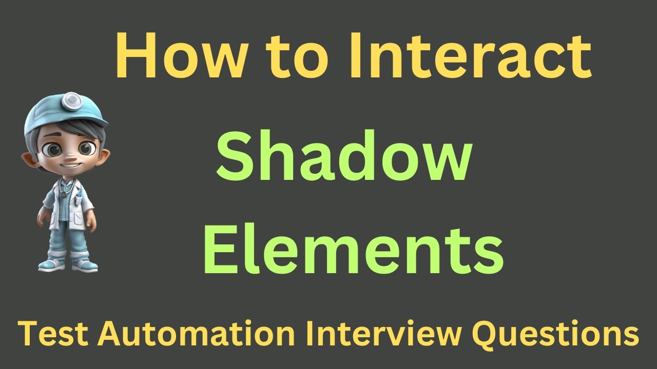 How to Interact with Shadow Elements in Selenium 4