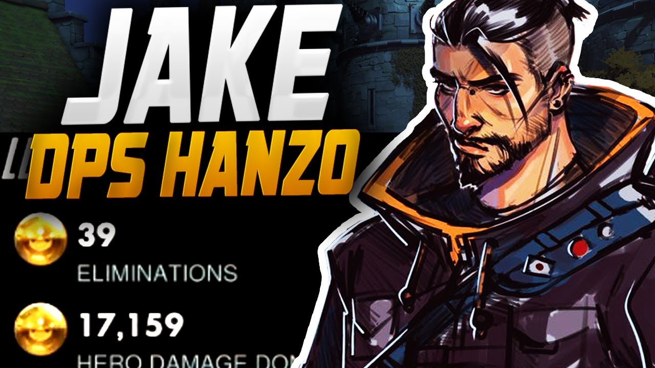 JAKE DPS MAIN - HANZO! 39 ELIMS! [ OVERWATCH SEASON 25 TOP 500 ]