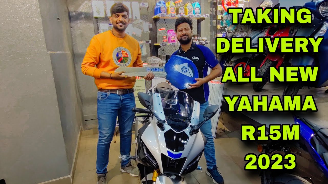 TAKING DELIVERY 😍| BRAND NEW R15M 2023 MODEL | RISHITOSH RANA