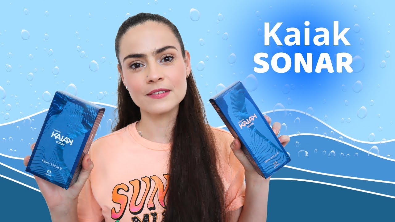 Kaiak Sonar Femenino y Masculino: Los nuevos Flanker de Natura|Fragancias acuáticas