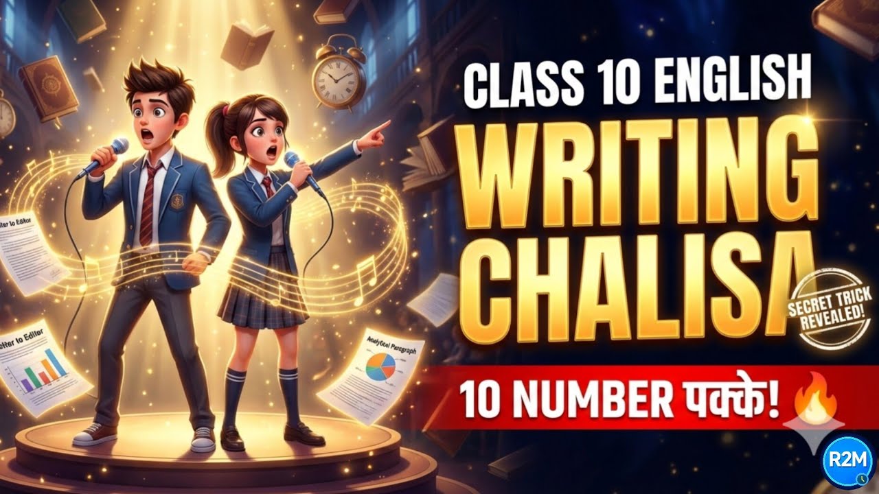 🚨 21 Feb English Board: 10 Marks का SECRET! 🤫 | WRITING CHALISA (Letter + Analytical Paragraph)
