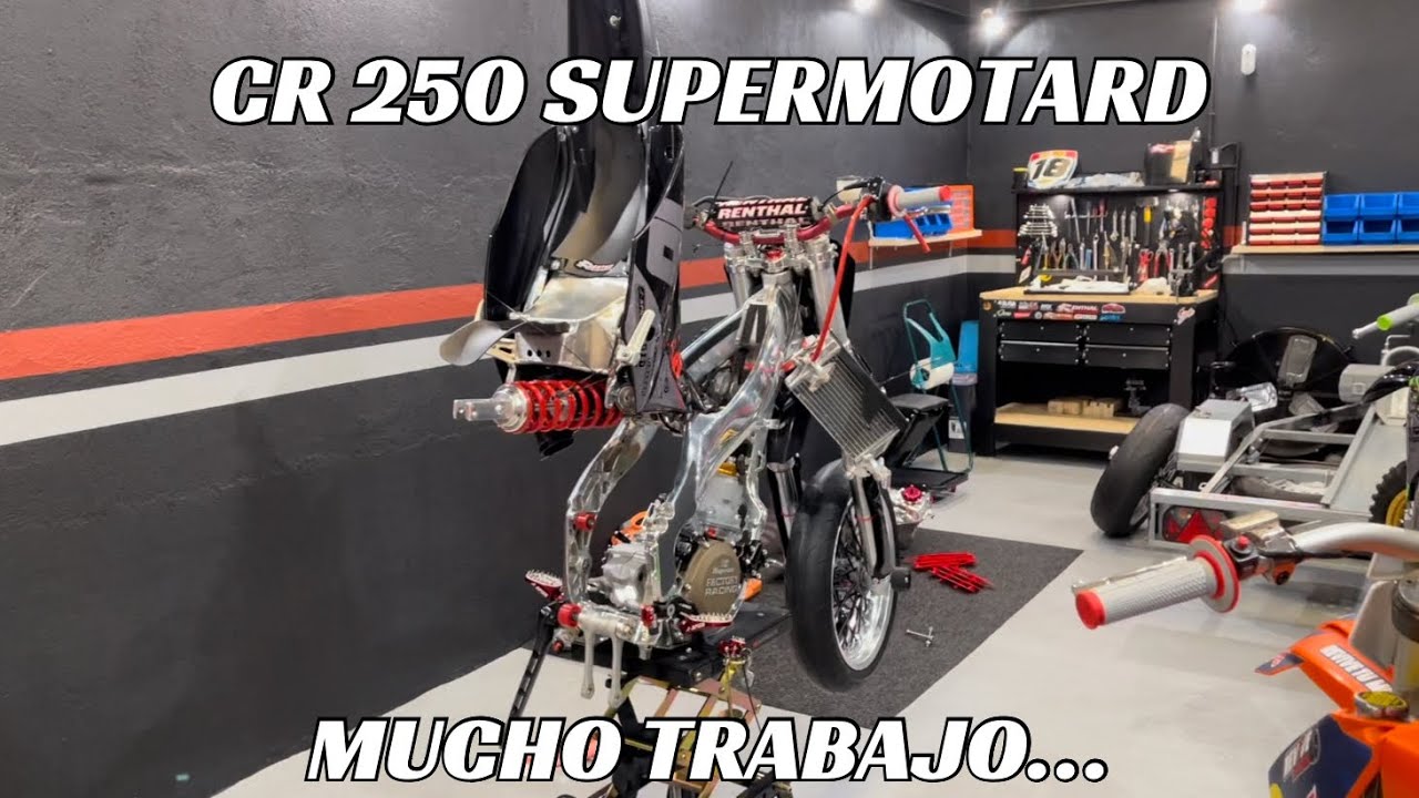🆎[PROYECTO HONDA CR 250 SUPERMOTARD]🆎 #23 | LECTRON, LECTRON, LECTRON.. 🏍️🚀