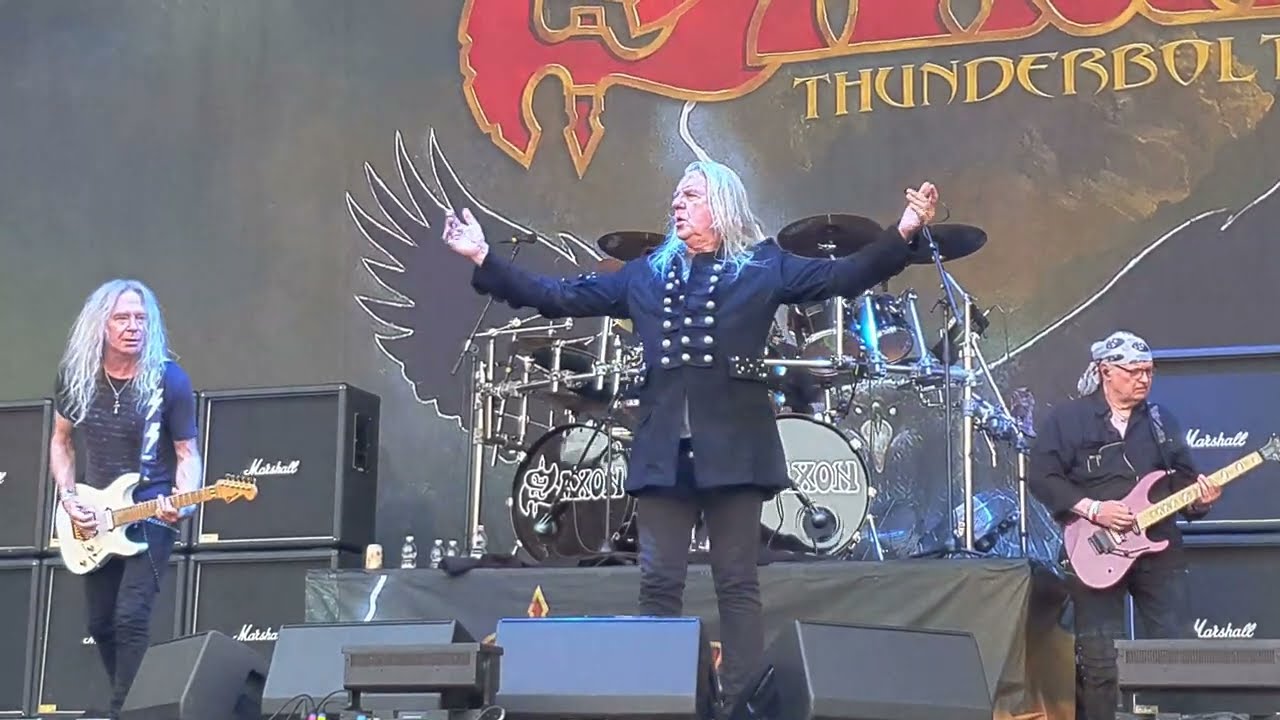 Saxon - Broken Heroes - live Rock the Castle Castello Scaligero Villafranca (VR) 25/06/22 italy