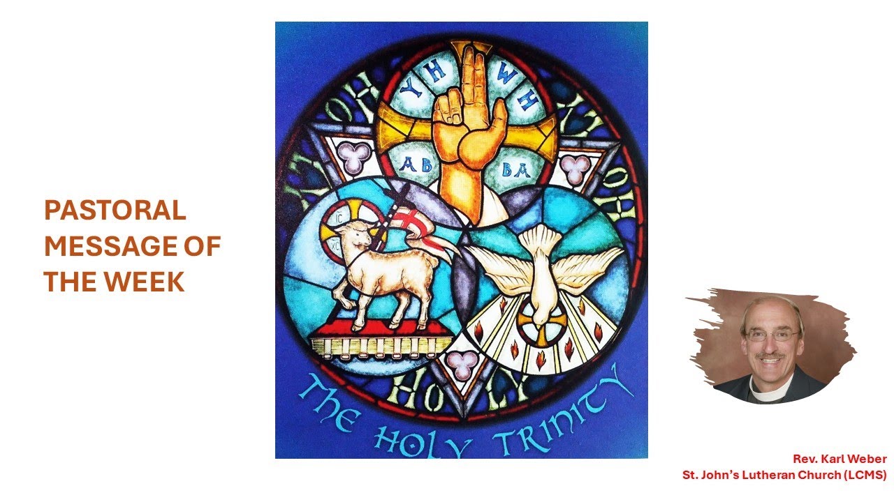 24-05-26 The Mystery of the Trinity is Revealed in Baptism