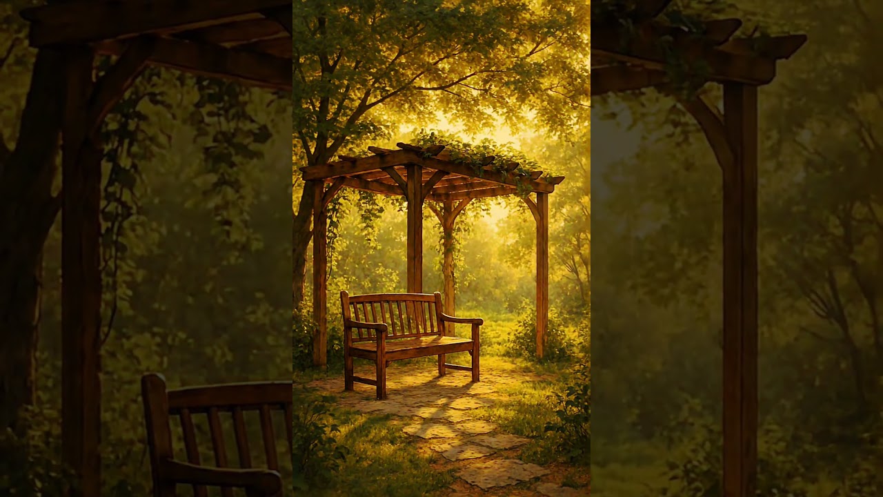 Windy Garden Afternoon &ndash; Leaves Rustling & Birds Singing | Peaceful Nature Escape